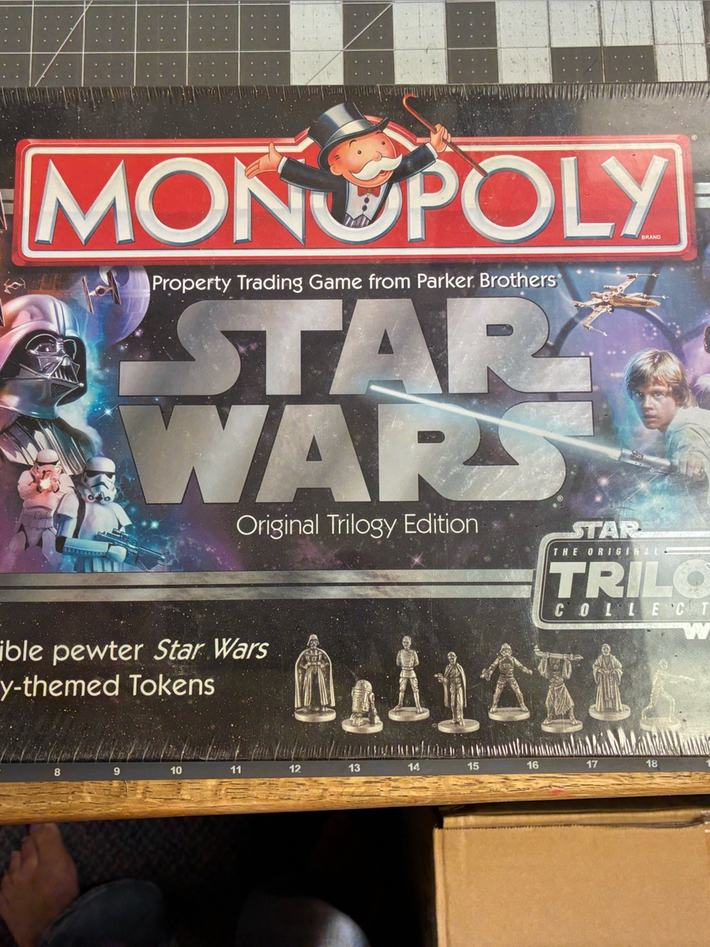 Star Wars Original Trilogy Edition Board Game - Black/Silver